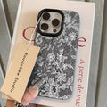 White Lace Lichee pattern Phone Case