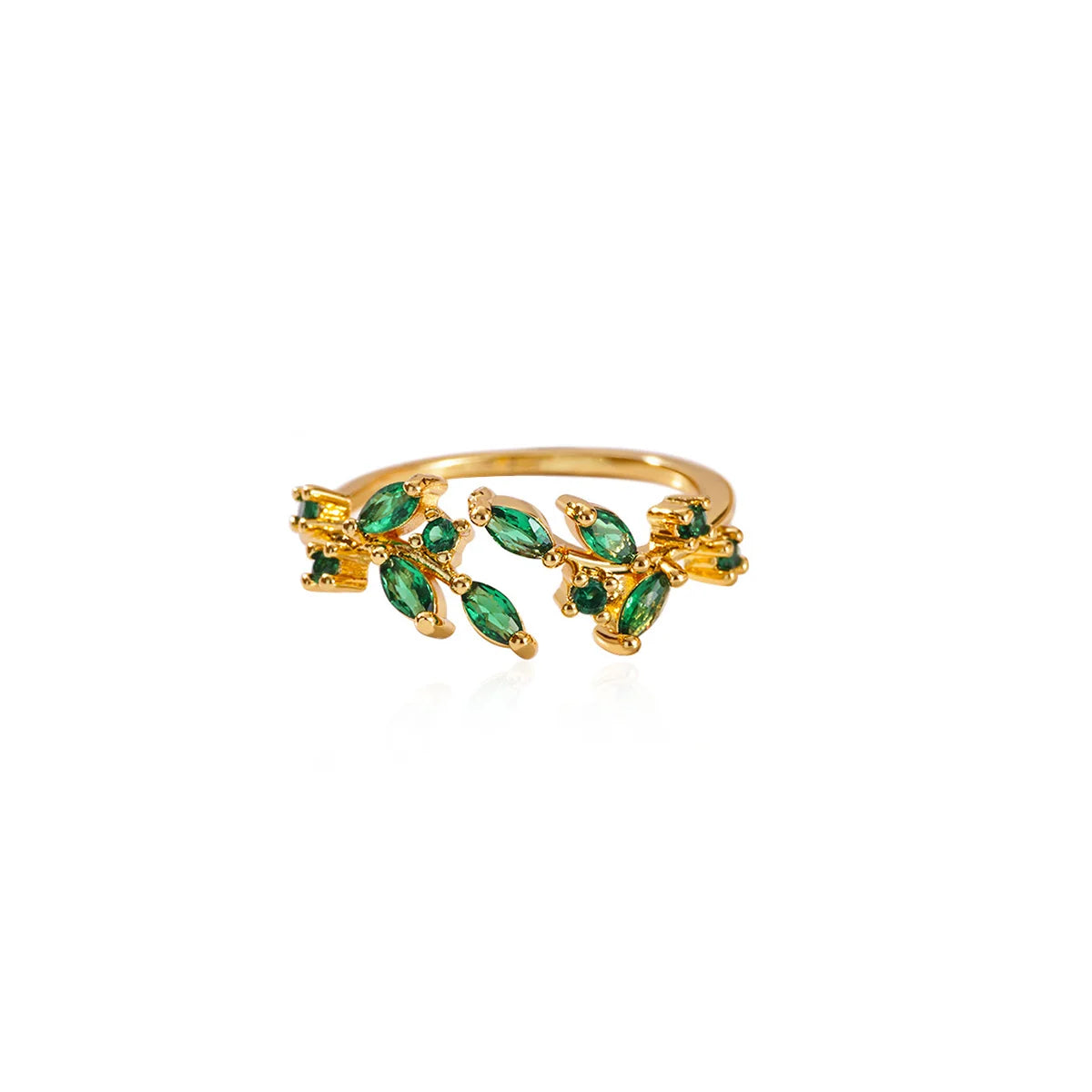 Leaf Open Adjustable Ring