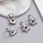 Heart&Star Hoop Earrings
