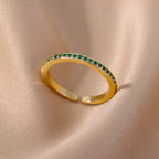 Mini Zircon Ring Adjustable