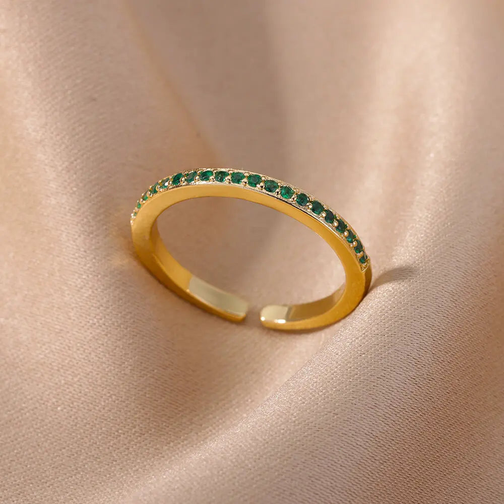 Mini Zircon Ring Adjustable