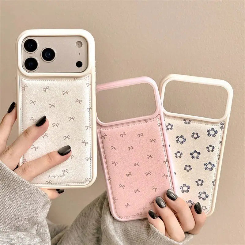 Bow Flower Cute Phone Case For iPhone